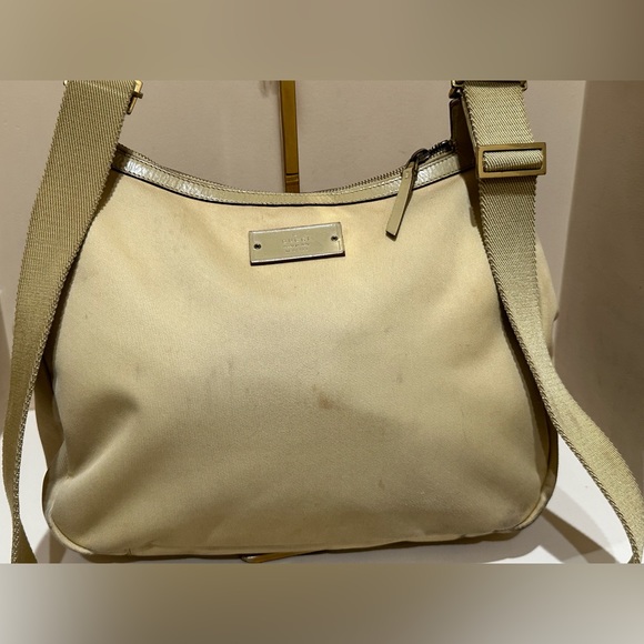 Gucci Canvas Tan 2-way Bag - Picture 9 of 11